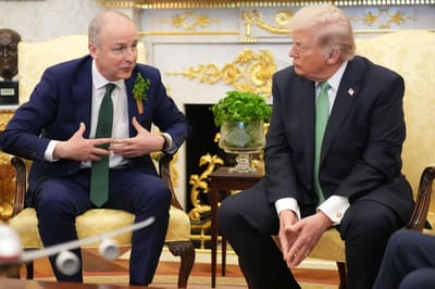 Irish premier tells Donald Trump he can work with European leaders on Iran
