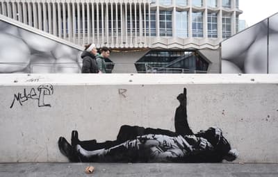 Mapped: Where to see Banksy's artwork around the capital