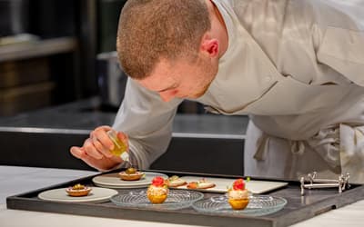 Ben Miller promoted to Alex Dilling's head chef at Hotel Café Royal