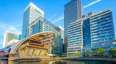 It might feel like an alternate universe but Canary Wharf is cool now