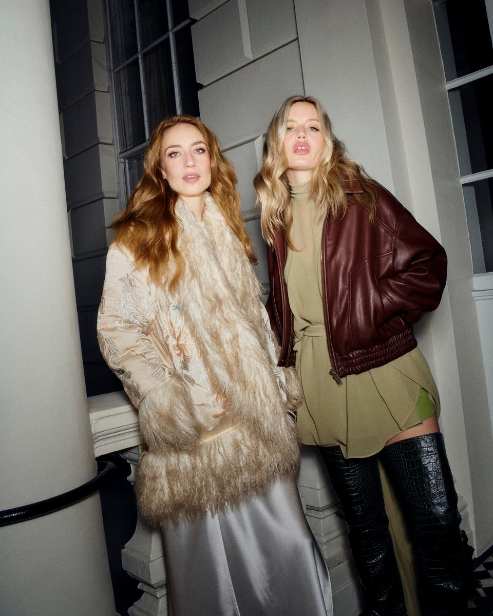 Georgia May Jagger and Lizzy Jagger