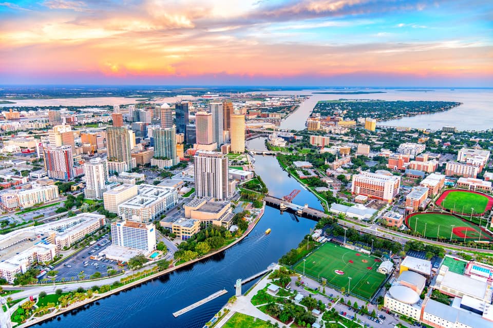 Downtown Tampa Riverfront