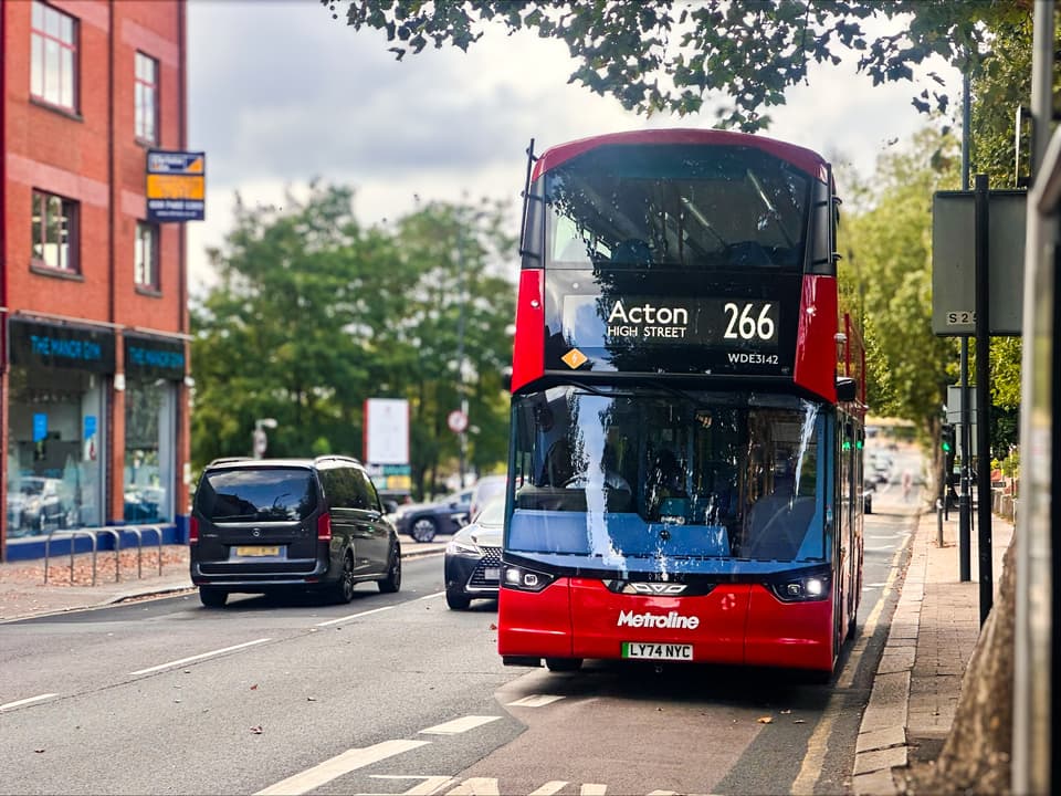 <p>Metroline has bought more electric buses</p>
