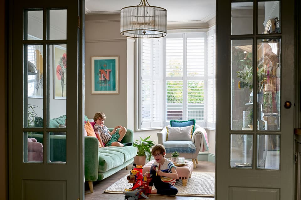 North London pastel home