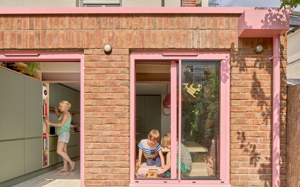 North London pastel home
