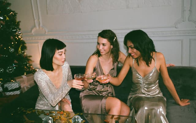 Christmas party drinks and gifts 2025