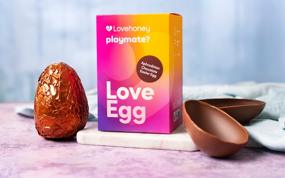 Would you buy an aphrodisiac Easter egg? Lovehoney's chocolate confection comes with an unexpected thrill